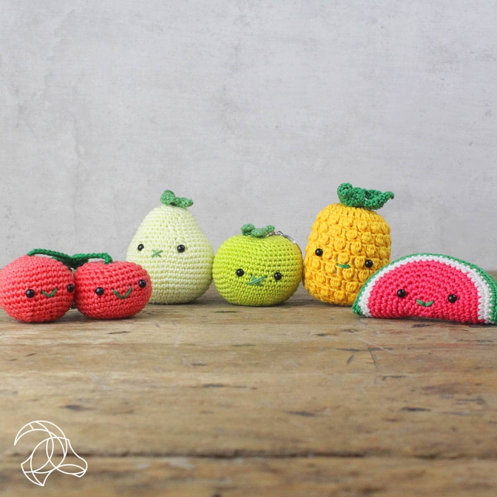 Melon Crochet Kit - DIY Amigurumi Melon | Hardicraft